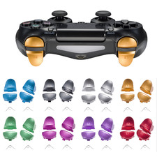 Replacement Metal Trigger Buttons for PS4 Controller L1 L2 R1 R2 PS4 - 8 Colors