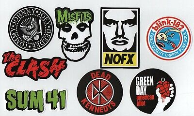 PUNK ROCK Never DIES Punk Rock Themed Bubble-free Stickers,great