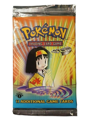 Pokemon TCG Erika's Dragonair 4/132 Holo 1st Edition Gym Heroes