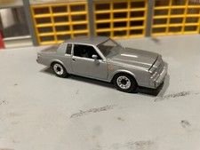 1/64 R.C. 1987 BUICK REGAL T-TYPE/SILVER/BLK INT/TURBOCHARGED V6/RUBBER TIRES