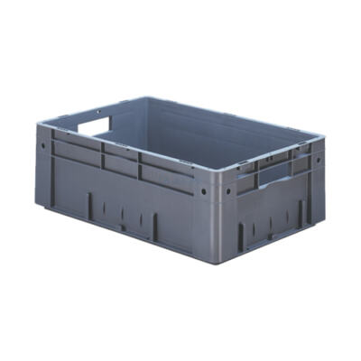 Schwerlast Eurobox / 36 l / Boden und Wände geschl. / 210x400x600 mm / 2 Stk.