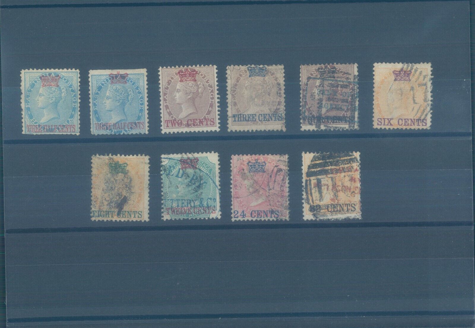 MALAYSIA Straits settlements rare MH used SEAL limited Ranking TOP11 product EUR20 CV $2350 stamps