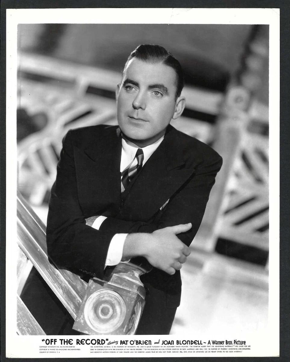 Pat O Brien American film actor VINTAGE ORIGINAL PHOTO | eBay