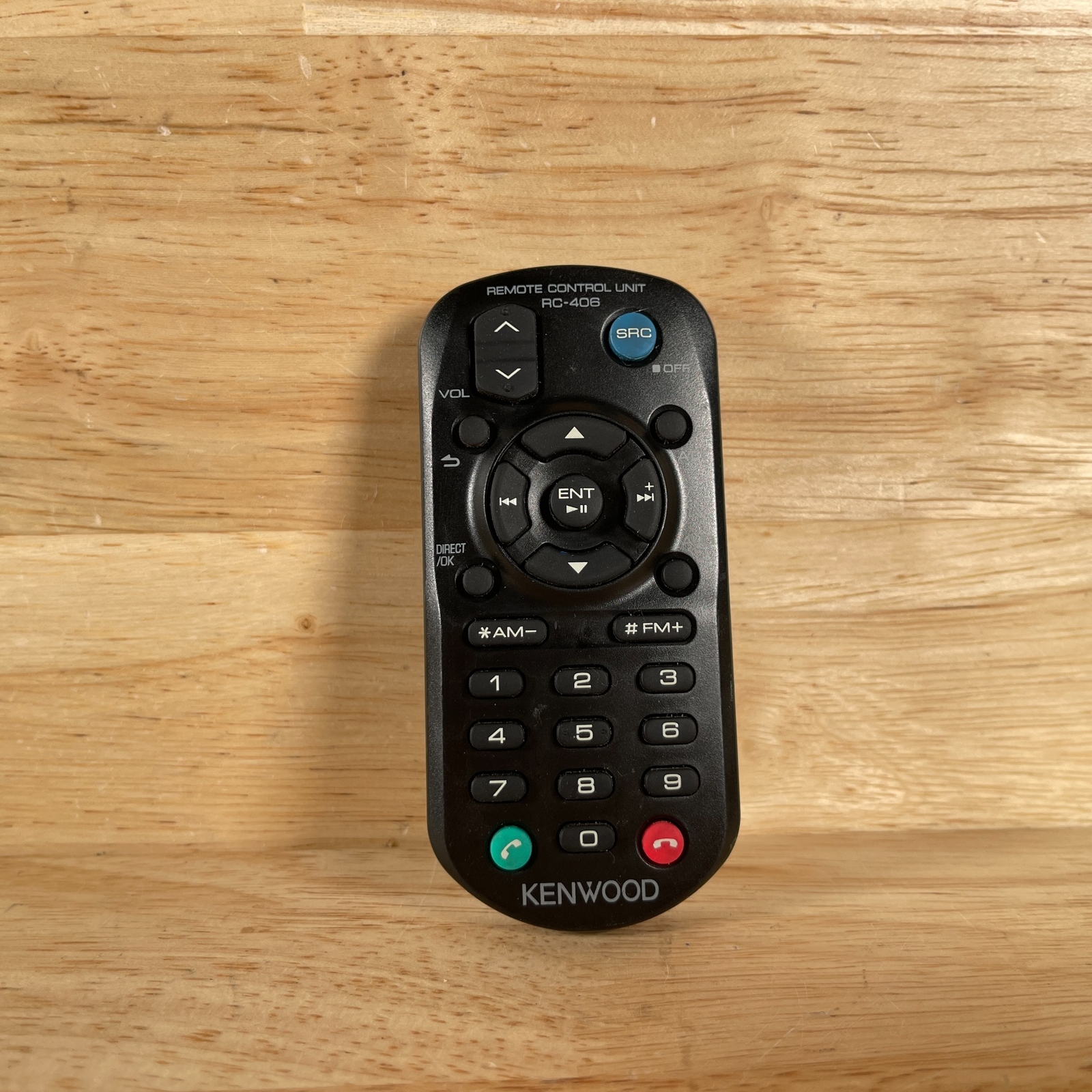 Kenwood RC-406 Black Remote Control For Kenwood Car Stereo MP3 KDC-355U KDC355U
