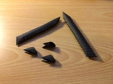 3D Origami Pieces Color: Black 275 pieces per order 