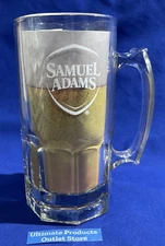 Samual Sam Adams Beer Stein 🍺Mug (Oktoberfest Style) 1 Liter / 33.8 OZ