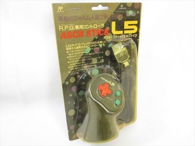 Famicom Controller Pad ASCII STICK L5 Boxed Brand New 0312