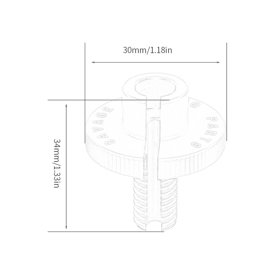 Tornillo ajustador de cable de embrague M10 para KAWASAKI Ninja ZX6R ZX10R Z750R Z1000SX Foto 2 de 4