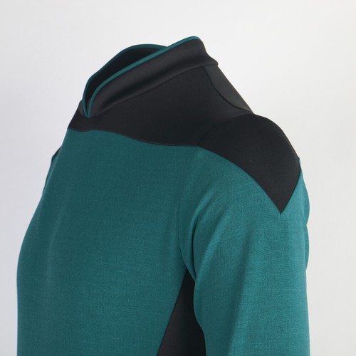 ST The Next Generation Picard Rot Uniform TNG Starfleet Blau Gold Overall - Bild 9 von 12