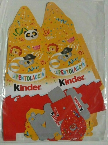 2 Pz PAH KINDER FERRERO LA PENTOLACCIA IL MARTELLO CARNEVALE NUTELLA NUOVA - Picture 3 of 3