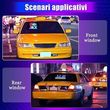 LED Sign-10"x5"-Flexible-Programmable-Double Row-Cars-Stores-Bluetooth-App-NEW