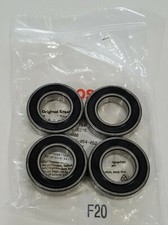  NEW LOT OF 4 SKF 6005-2RSH Rubber Seals Ball Bearings 25mmx 47mmx12mm Warranty