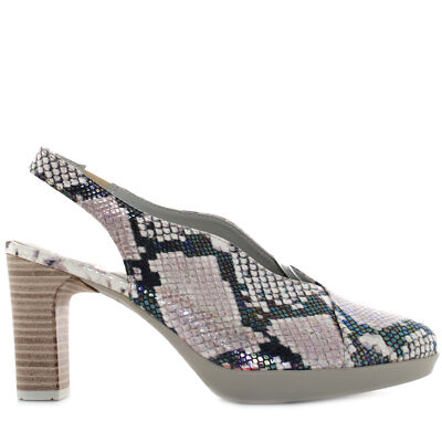Callaghan P21us decollet with semi-open heel for woman 27004 PYTHON