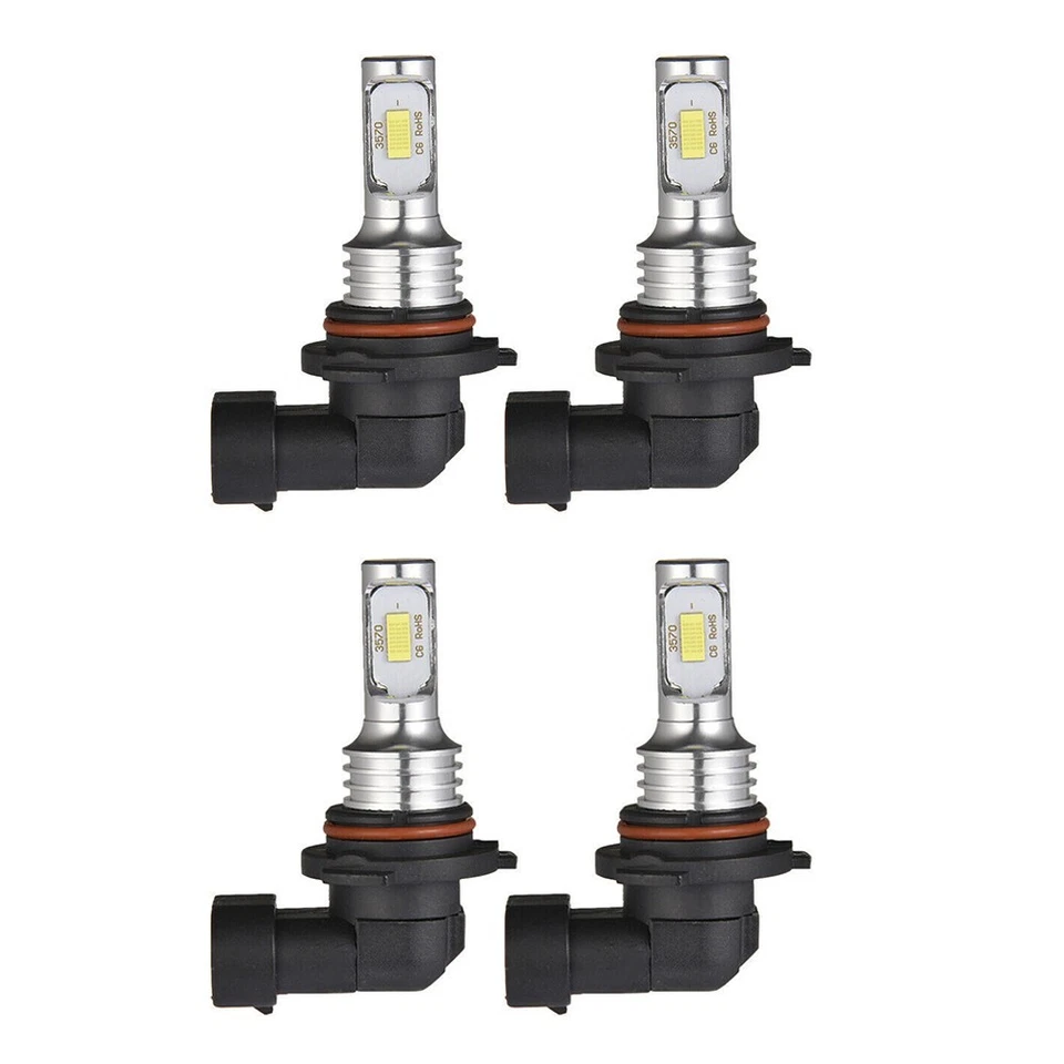For Oldsmobile Bravada 1996-2004 - 6000K LED Headlight Bulbs High Low Beam 4X - Image 2 of 4