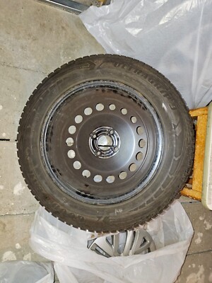 4Winterreifen mit Stahlfelgen 2 jahre alt Good Year Ultragrip 9 185/65 R15 