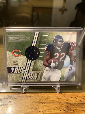 2010 panini epix matt forte rush hour Relic #007/150 Game Used