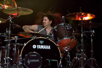 Xavier Muriel of Buckcherry at the Stars And Stripes Festival on J- Old Photo 4