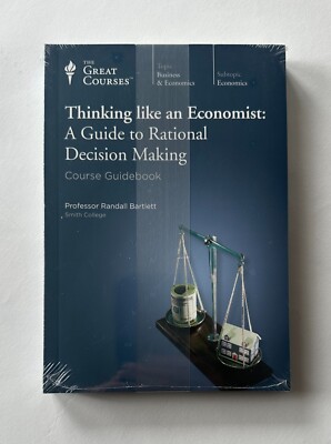 Great Courses THINKING LIKE AN ECONOMIST Guide to Rational Decision CD/PB Set