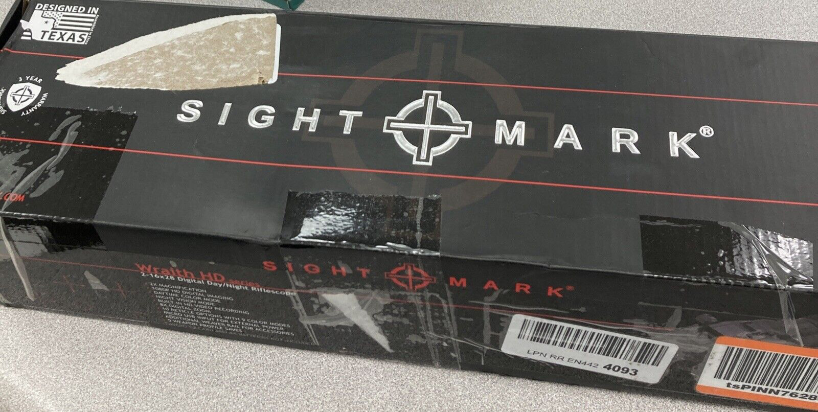 Sightmark Wraith HD 2-16X28 Day or Night Vision Riflescope Multiple Reticles_B-3