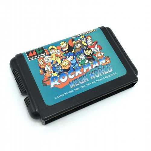 Capcom Sega Mega drive Megaman Collection - Rockman Mega World Anime - Rom Only
