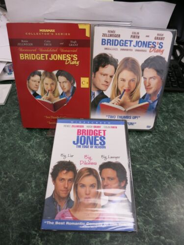 Bridget Jones's Diary (DVD, 2004) Pick Your Cover + The Edge of Reason NEW - Picture 1 of 1