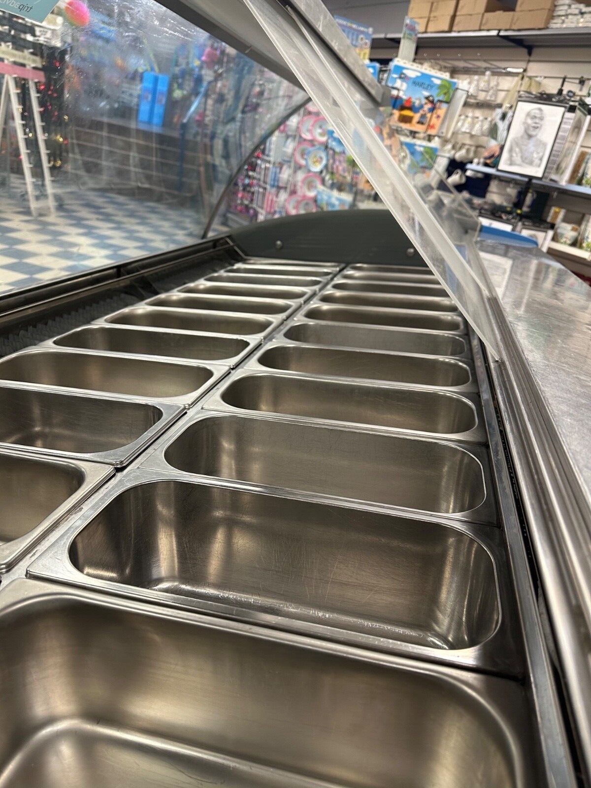 used ice cream display freezer eBay