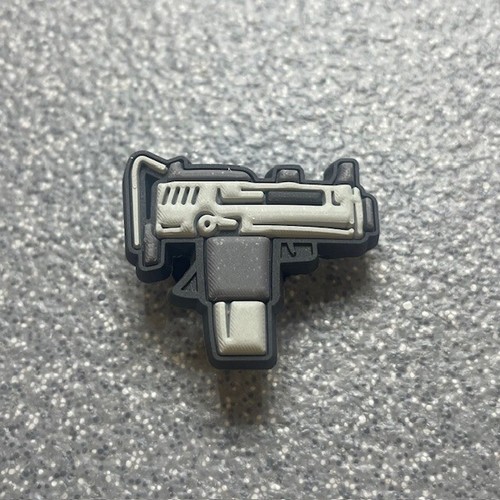 Gun & Bomb Croc Charms - Machine Gun, Grenade, Pistol Shoe Accessories - Picture 3 of 9