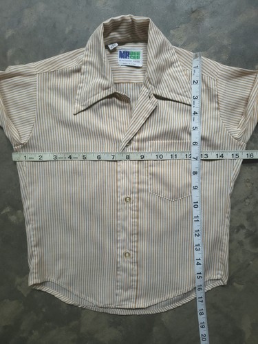 Vtg 70s 80s Children's Shirts / Wrangler / Mr. Dee Cee / Lot Of 3 / Sz. 6 / Sm - Picture 12 of 19