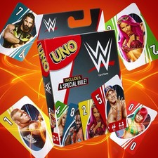 Mattel Games Uno WWE Superstars Matching Card Game