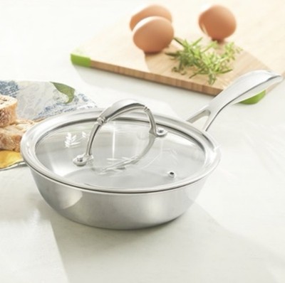 Princess House Sartén Hindi De 8  Acero Inoxidable Tri-ply Princess Heritage