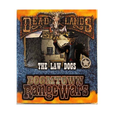 FFG Diskwars Deadlands Starter Set - The Law Dogs Box VG+/NM