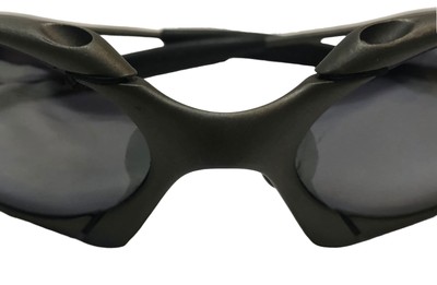 OAKLEY Romeo Men's Sunglasses X-Metal Frame Black Iridium Lenses