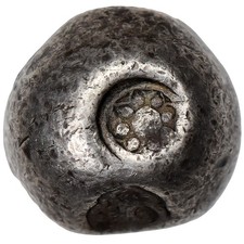 Thailand, Rama I, 1 Baht, 1782-1809, Bullet Money, Silber, S+