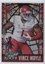 2015 Panini Prizm Collegiate Draft Picks Stained Glass Vince Mayle #93 b6y