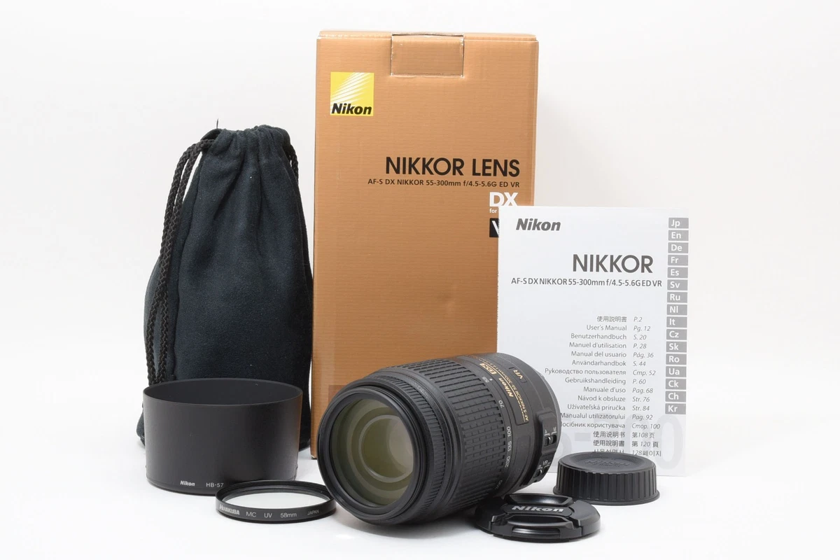 Nikon 55-300mm f/4.5-5.6 Camera Lenses for sale | eBay