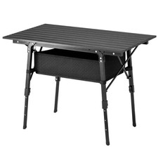 3ft Aluminum Small Folding Table, Portable Camping Table with Storage Bag BBQ