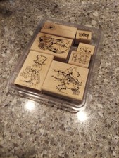 Stampin' Up , Best Friends Stamp Set, Seven Stamps, 2006