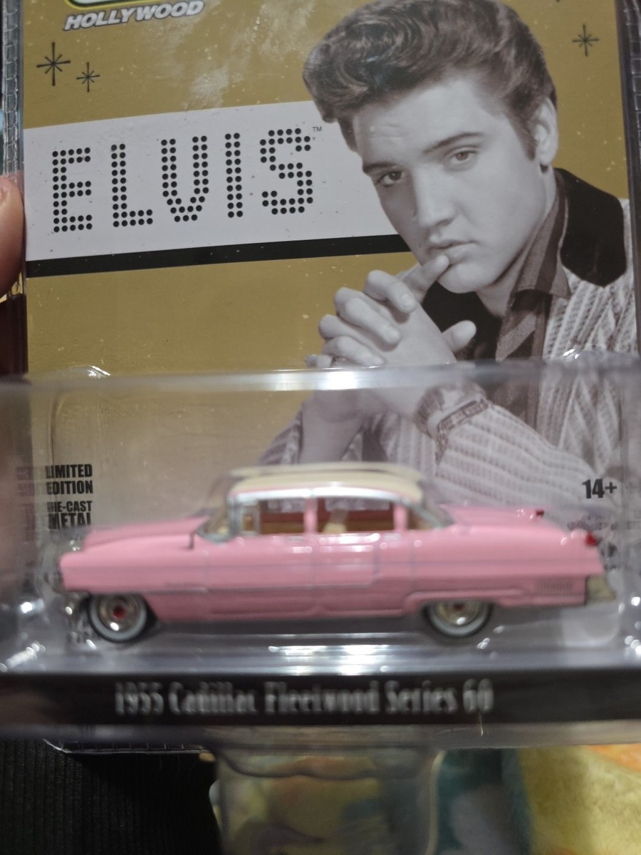 ELVIS PRESLEY 1955 CADILLAC FLEETWOOD SERIES 60 PINK 1/64