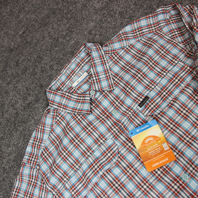 Columbia Silver Ridge 2.0 Shirt Men's Medium Nylon Long Sleeve Button Up NEW