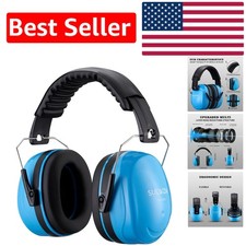 ANSI Certified Tactical Hearing Protection Muffs, NRR 28dB - Perfect for Adults