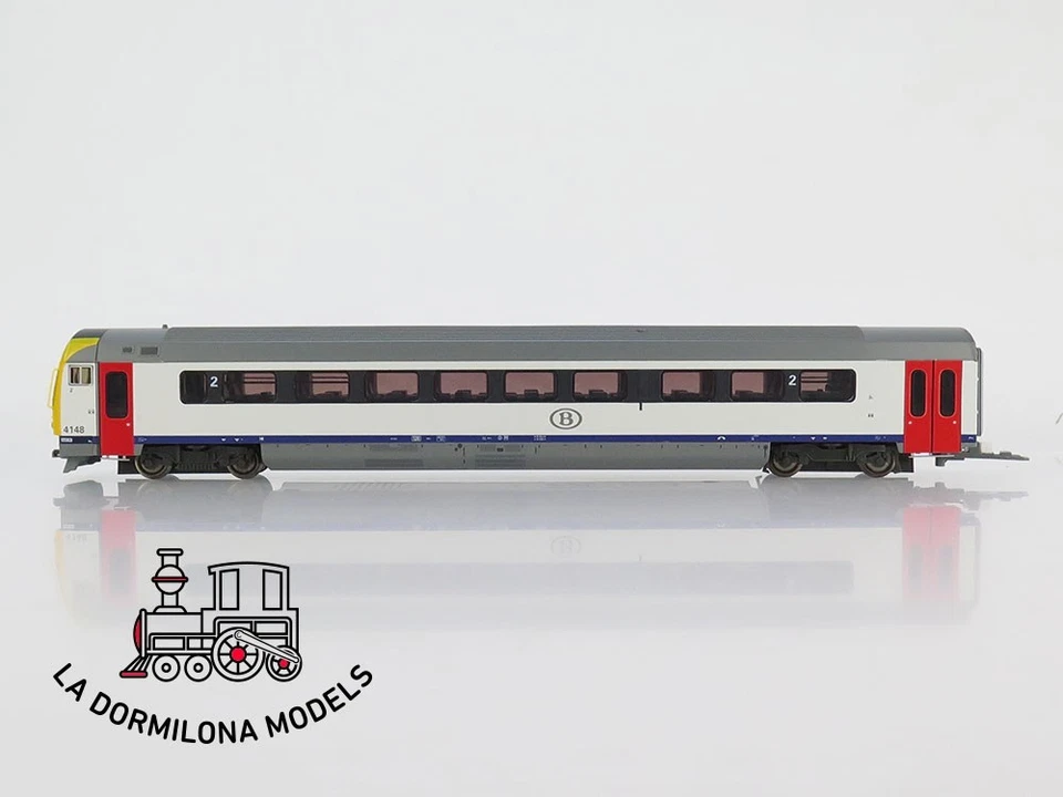 FP1770 H0 =DC MEHANO UNIDAD DE TREN en DOBLE COMPOSICION 4148 4141 SNCB - S/C - Imagen 3 de 4