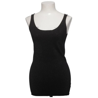 May, Tank­top, Größe: M, Schwarz, Modal/Polyamid/Viskose, Einfarbig, Damen #JFW