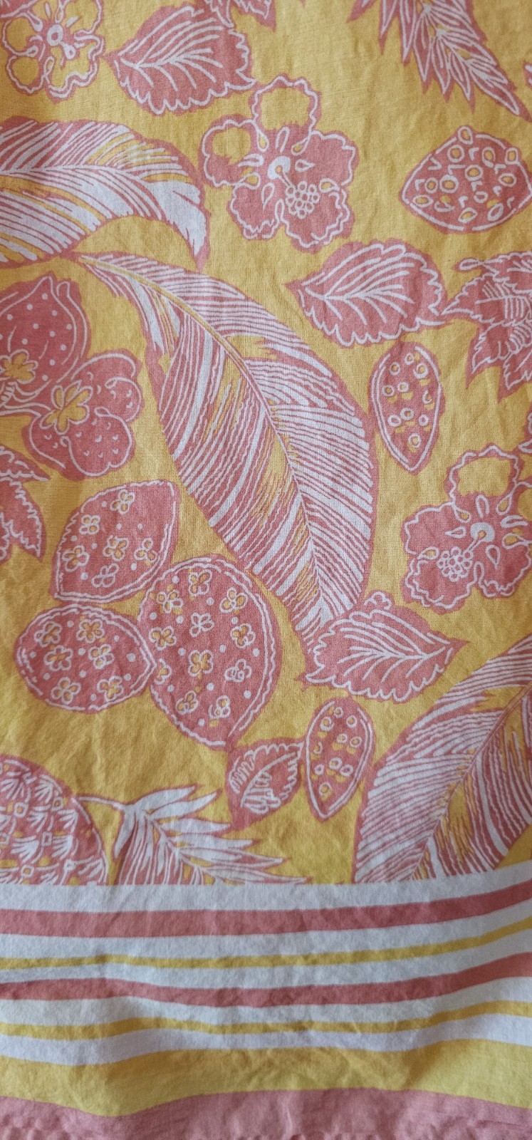 Talbots Pineapple Leaf Ruffle Trim Sleeveless Top… - image 8