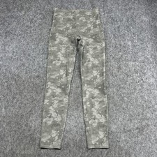 Spanx Jeggings Womens Small Gray Camo Mid Rise Stretch Pull On Pants Casual