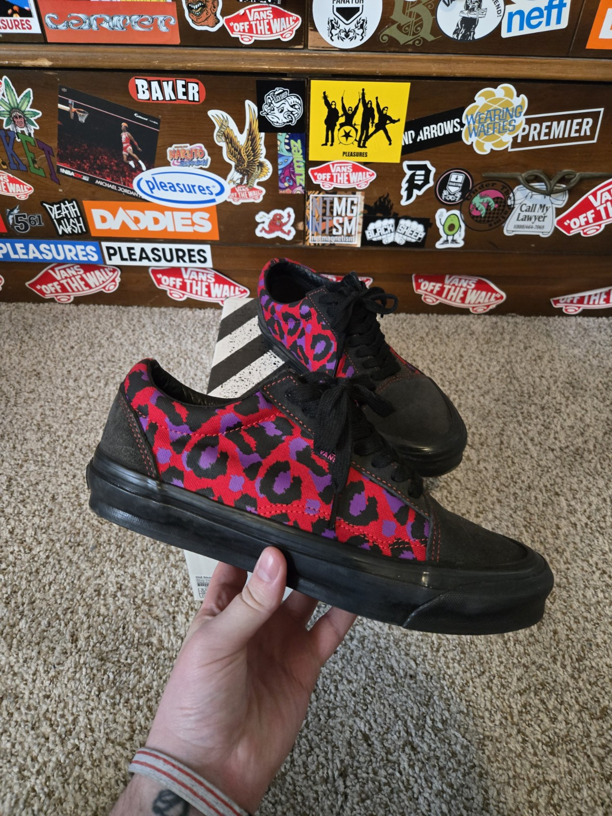 Vans Vault x Stray Rats Old Skool LX Sneakers Size 9 US Men-image