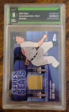 2004 Topps Series Seats Relics Bob Feller #SSSR-BF - Degree Grade 8