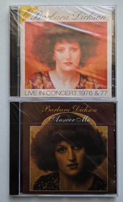 Barbara Dickson - Live In Concert 1976 & 77 / Answer Me - 2 CD & DVD NEW SEALED