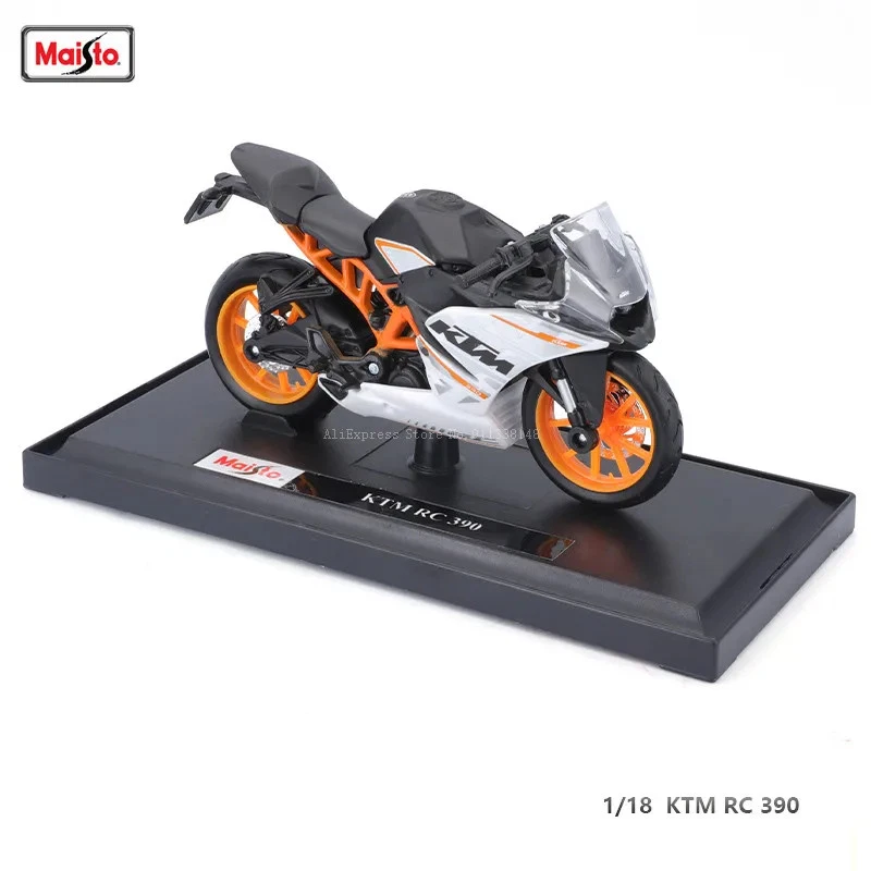 1:18 YAMAHA MT-07 2018 KTM RC 390 YZF-R1 Nu V4 S Road Star 2021 Moto Modèle Coll - Photo 2/4