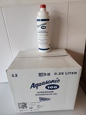 Aquasonic 26354 Ultrasound Gel, 0.25 Liter, Pack of 12