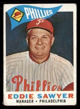1960 Topps #226 Eddie Sawyer Very Good